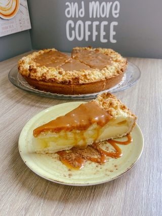 Crumble de MAÇÃ E CARAMELO 