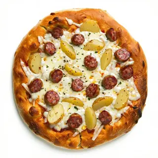 Salsiccia patate lesse