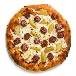 Salsiccia patate lesse