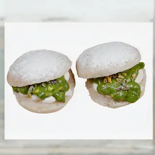 Gonfiotti crema di pistacchio e mascarpone