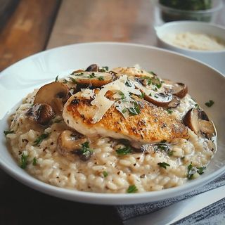 Risotto poulet 