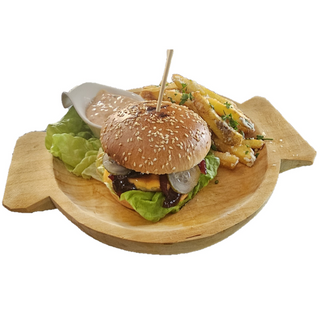 Meniu Burger Somon 320/200/80gr