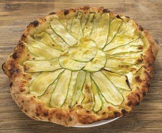Provola e zucchine bianca