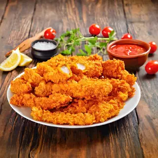 099. Панирани пилешки хапки (250гр)