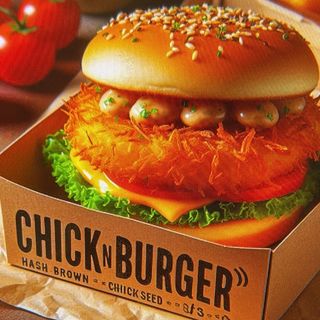 Menu hash brown burger 