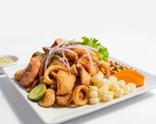 Jalea De Pescado Y Mariscos