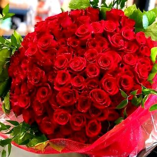 100 rose rosse