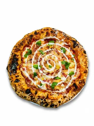 Pizza amatriciana
