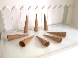 Cono cialda vegan