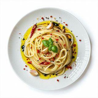 Spaghettata aglio olio, peperoncino