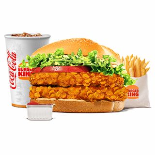 Двойной Криспи Чикен комбо