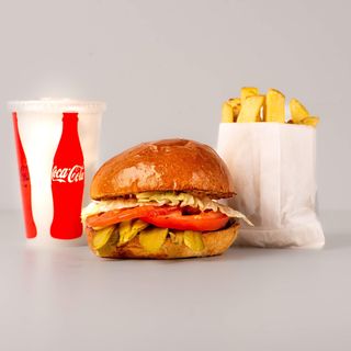 Mini burger меню