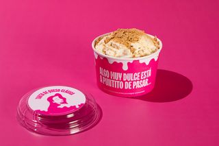 Helado De Tarta De Queso Clásica