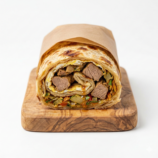 Lamb Kathi roll