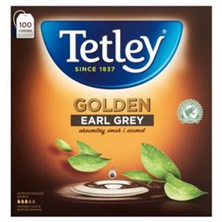 Herbata golden earl grey Tetley 100szt. . 0.18кг