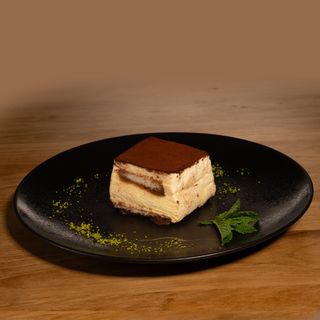 Tiramisú al corte