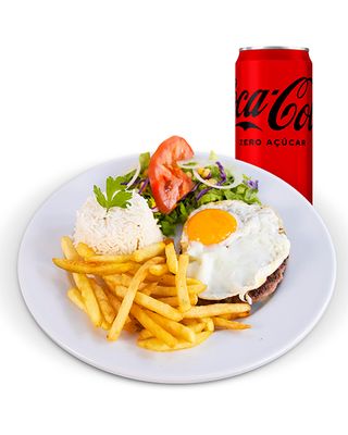 Menu Hambúrguer no Prato