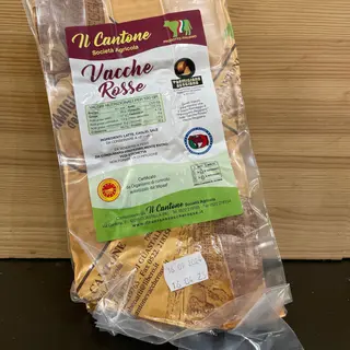 Parmigiano reggiano vacche rosse oltre 24 mesi 500gr circa al pz
