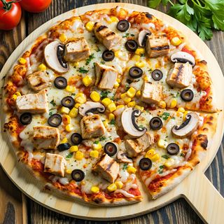 Pizza Pollo Ø 26cm + 1 sos gratis