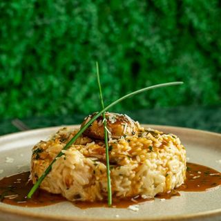 Risotto Poulet Champignons