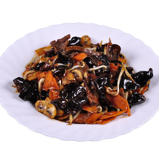 76. Патица с бамбук и гъби (400г)