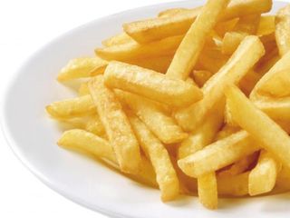 Порция картофи + сос