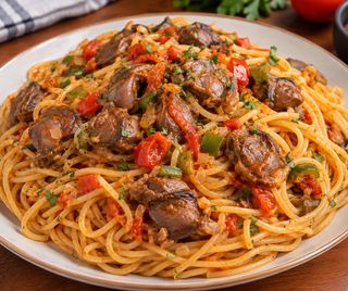 Spaghetti Aux Gésiers