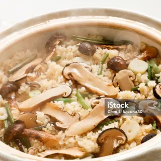Arroz com Cogumelos