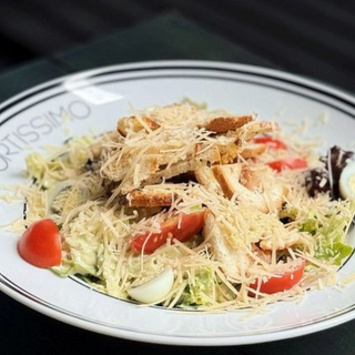 Салат Цезар з креветкою