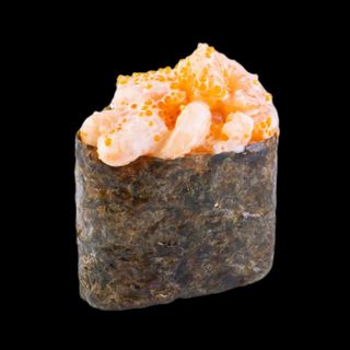 Гункан спайсі креветка (45г/1шт)