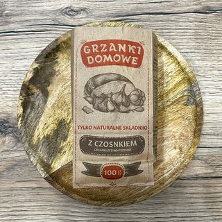  Grzanki Domowe żytnio-pszenne z Czosnkiem 100g Opak