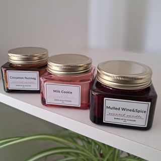 Lumânări parfumate diferite arome