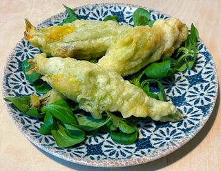 Fiore di zucca ripieno 3 pezzi