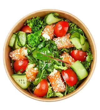 Салат із сьомгою та сиром "Філадельфія", 250 г