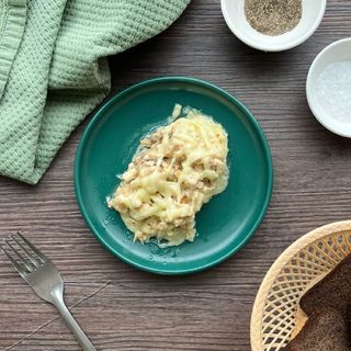 Жюльен с курицей и грибами