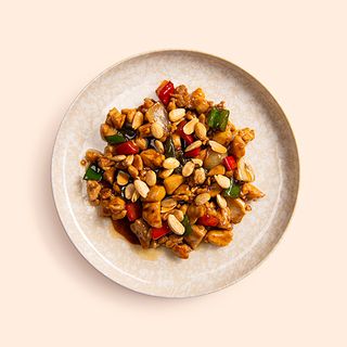 232. Teppanyaki de pollo con almendras