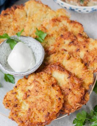 Placki ziemniaczane na słono