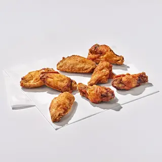 Alitas de pollo fritas 8 unidades