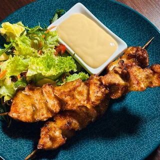 Куряче філе на шпажках 