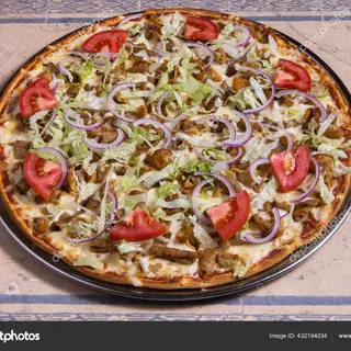 Pizza kebab  familiar 