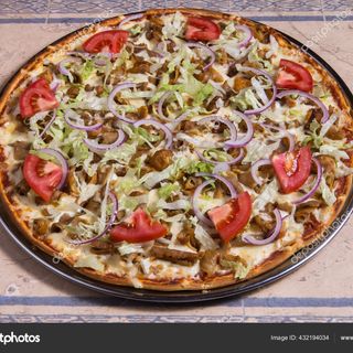 Pizza kebab  familiar 