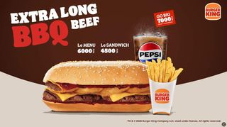 Menu Extra Long  Bbq  Beef