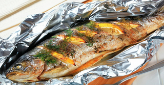 კალმახი ფოლგაში