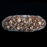 Mini pinsa con Chips Ahoy