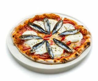 Pizzetta 4 Quesos Con Anchoas