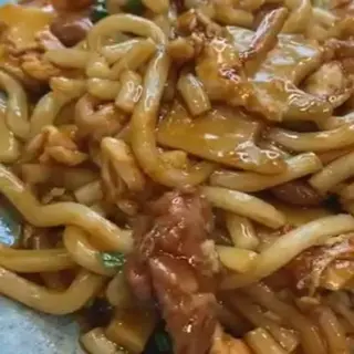 Fried udon