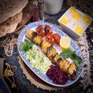 18. Jujeh Kebab (1 Brocheta)