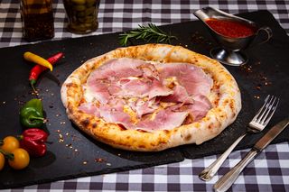 PIZZA con PORCHETTA 32cm