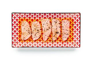 Carpaccio salmon Flambè