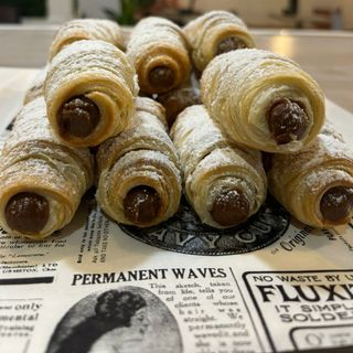 Cañoncitos de dulce de leche 